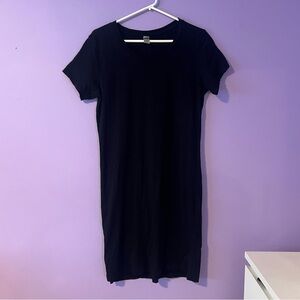 Alternative Black T-Shirt Shift Dress
